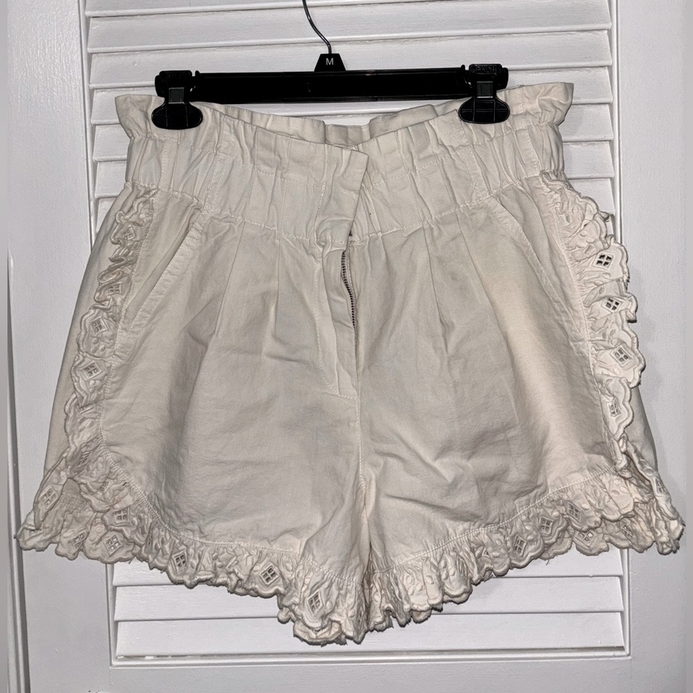 Sea New York Cream High Waist Women Shorts